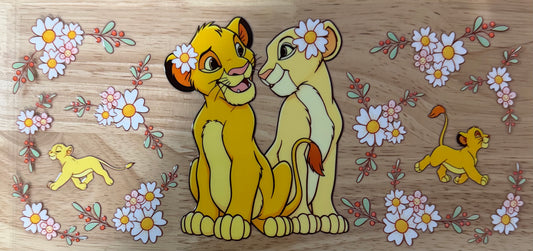 Simba Lion King UVDTF Wrap
