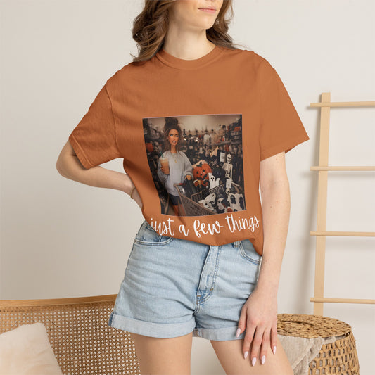 Just a Few Things | Halloween T-shirt | Comfort Colors | Home Decor | Shopping