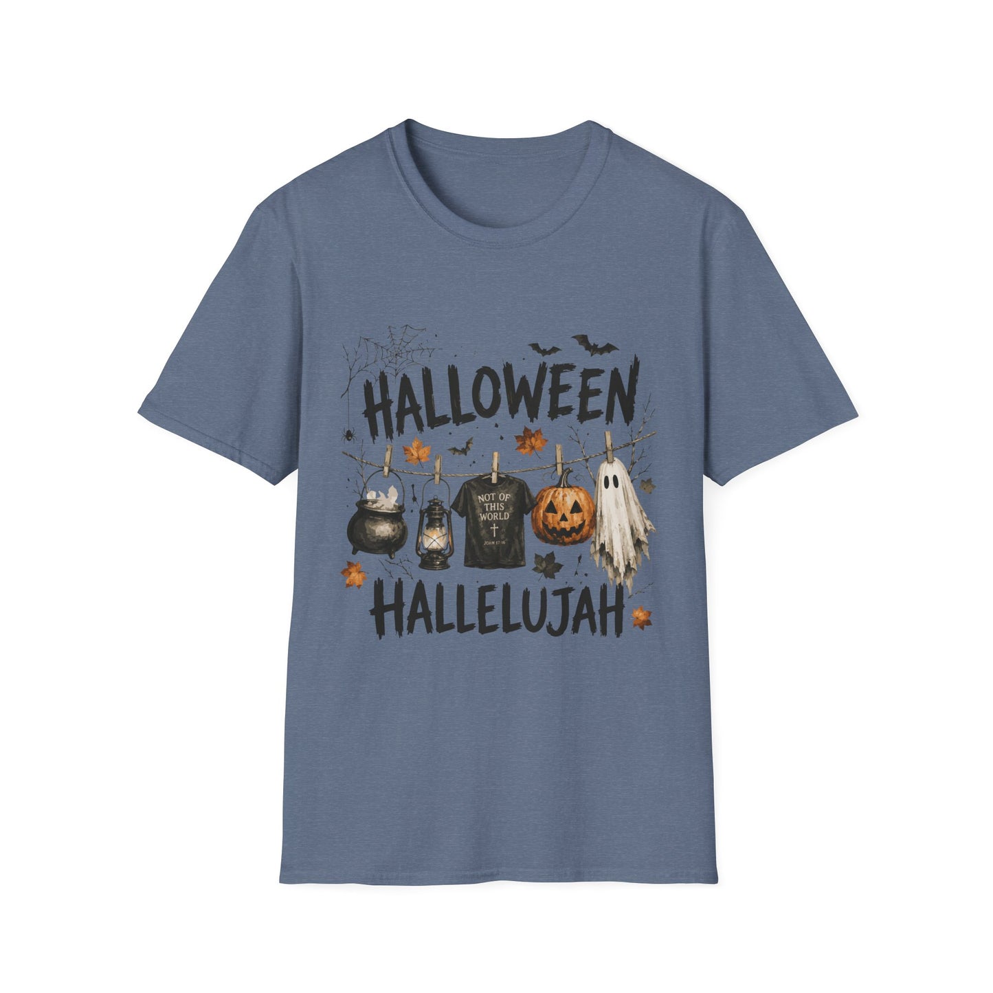 Halloween Hallelujah T-Shirt | Orange Halloween Graphic Tee