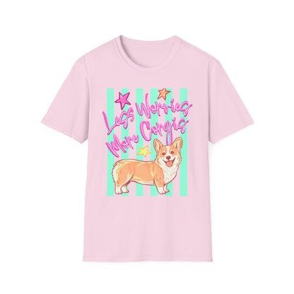 Less Worries More Corgis T-Shirt