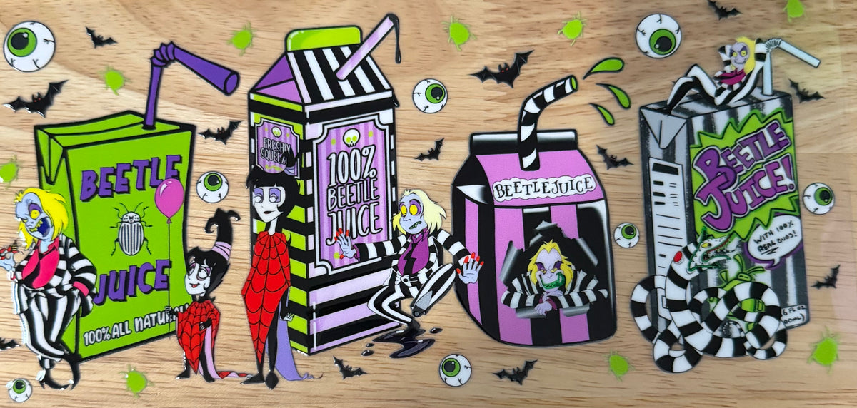 Beetlejuice UVDTF Wrap