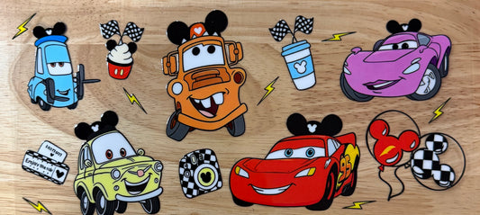 Cars UVDTF Wrap