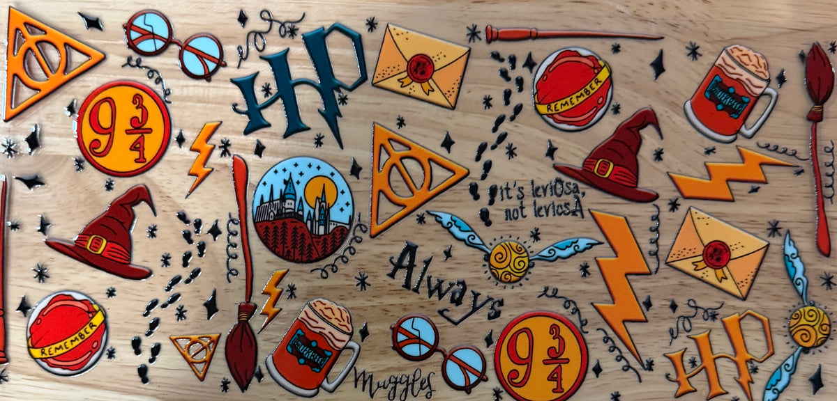 Harry Potter UVDTF Wrap