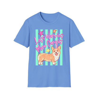 Less Worries More Corgis T-Shirt