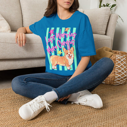 Less Worries More Corgis T-Shirt