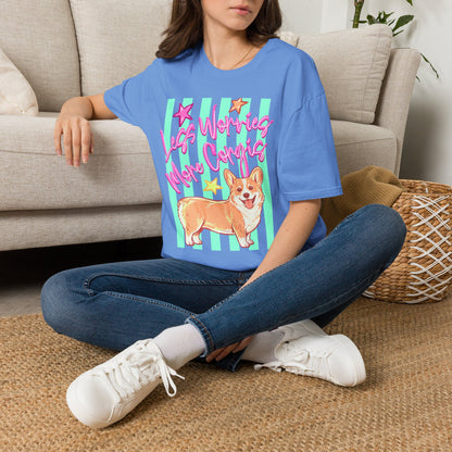 Less Worries More Corgis T-Shirt