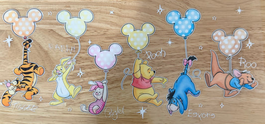 Winnie the Pooh UVDTF Wrap