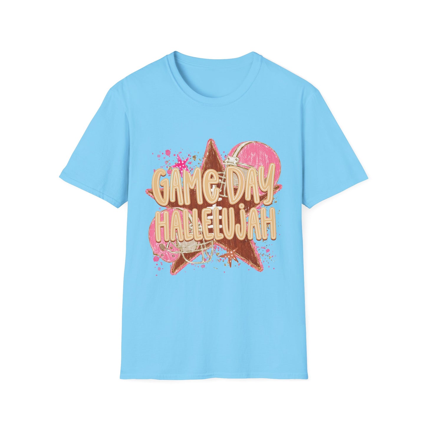 Game Day Hallelujah T-Shirt | Cheer Spirit Football Baseball