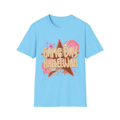 Game Day Hallelujah T-Shirt | Cheer Spirit Football Baseball
