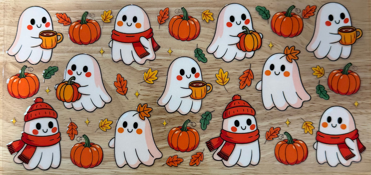 Fall Ghosts UVDTF Wrap