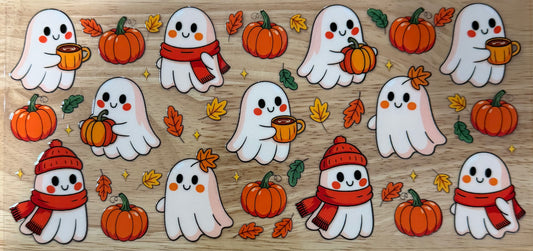 Fall Ghosts UVDTF Wrap