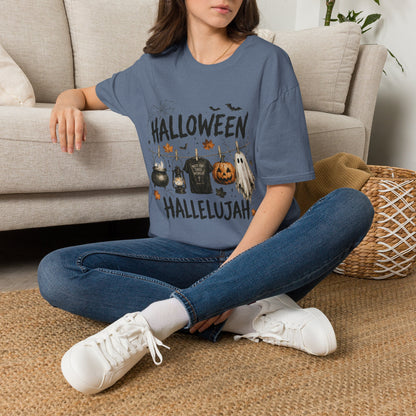 Halloween Hallelujah T-Shirt | Orange Halloween Graphic Tee