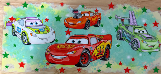 Lightning McQueen UVDTF Wrap