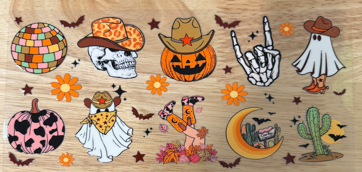 Western Halloween UVDTF Wrap