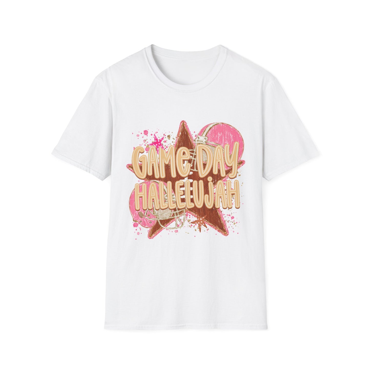 Game Day Hallelujah T-Shirt | Cheer Spirit Football Baseball