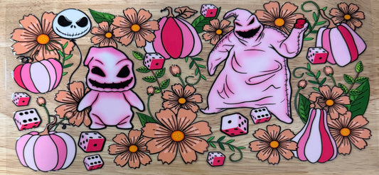 Pink Oogie Boogie UVDTF Wrap