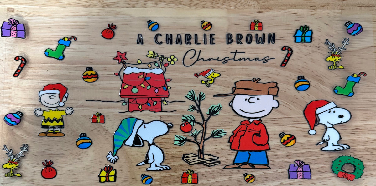 Charlie Brown Christmas UVDTF Wrap