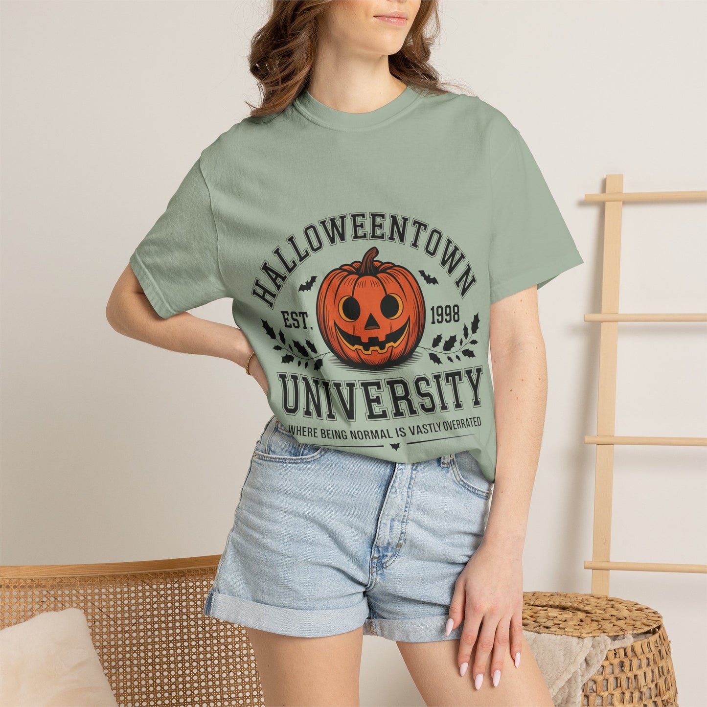 Halloweentown University Pumpkin Jack-O'-Lantern T-Shirt | Halloween