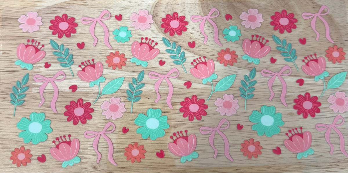 Spring Florals UVDTF Wrap