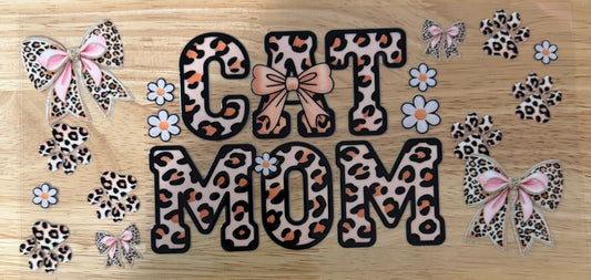 Cat Mom UVDTF Wrap