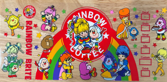 Rainbow Brite UVDTF Wrap