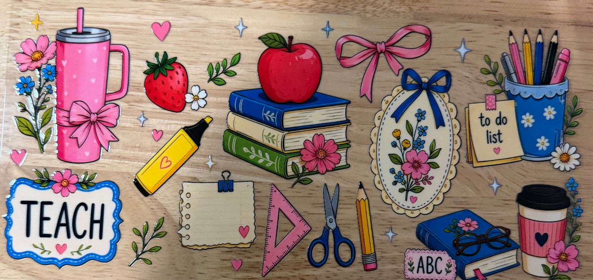 Teacher UVDTF Wrap