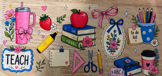 Teacher UVDTF Wrap