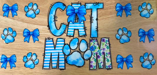 Cat Mom UVDTF Wrap