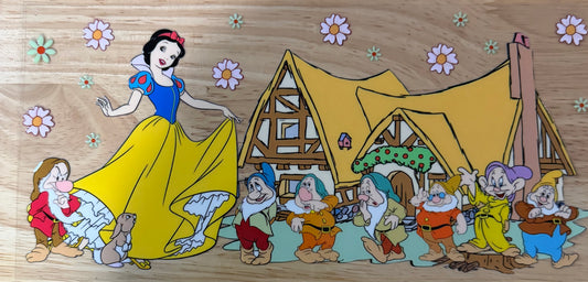 Snow White & the 7 Dwarfs UVDTF Wrap
