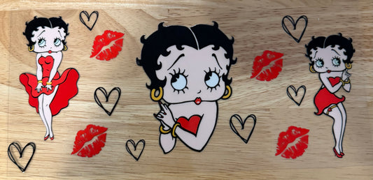 Betty Boop UVDTF Wrap