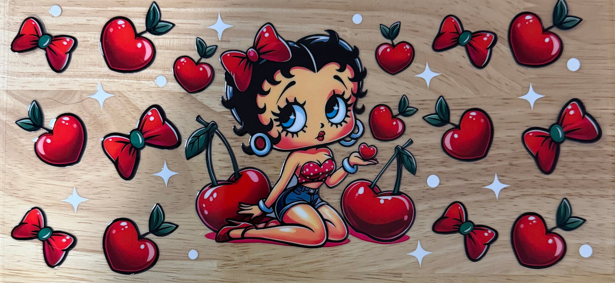 Betty Boop UVDTF Wrap