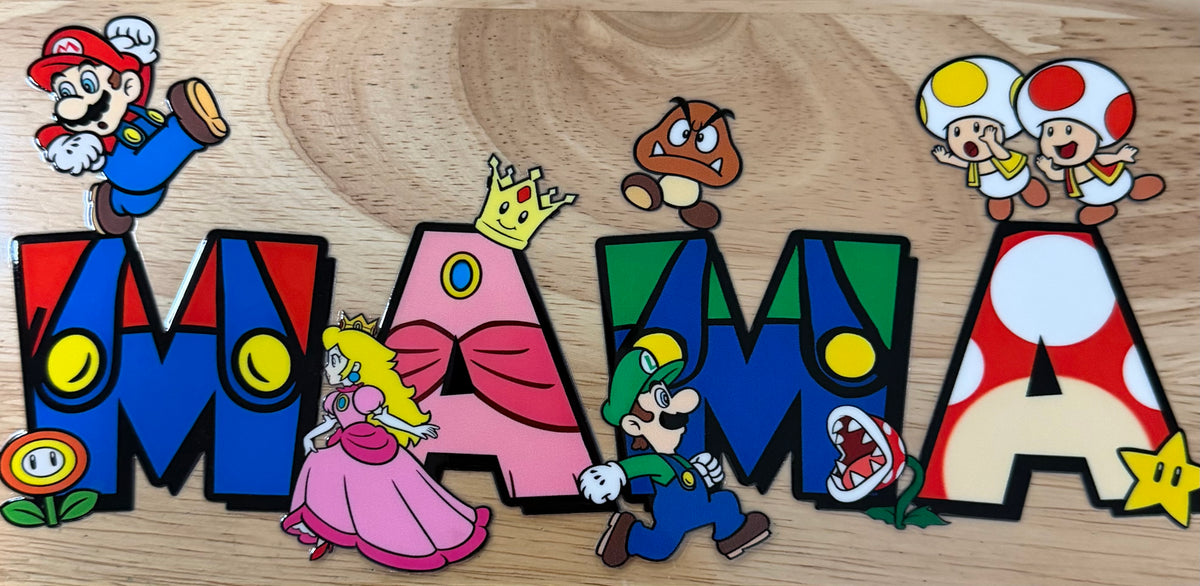 Mario Mama UVDTF Wrap