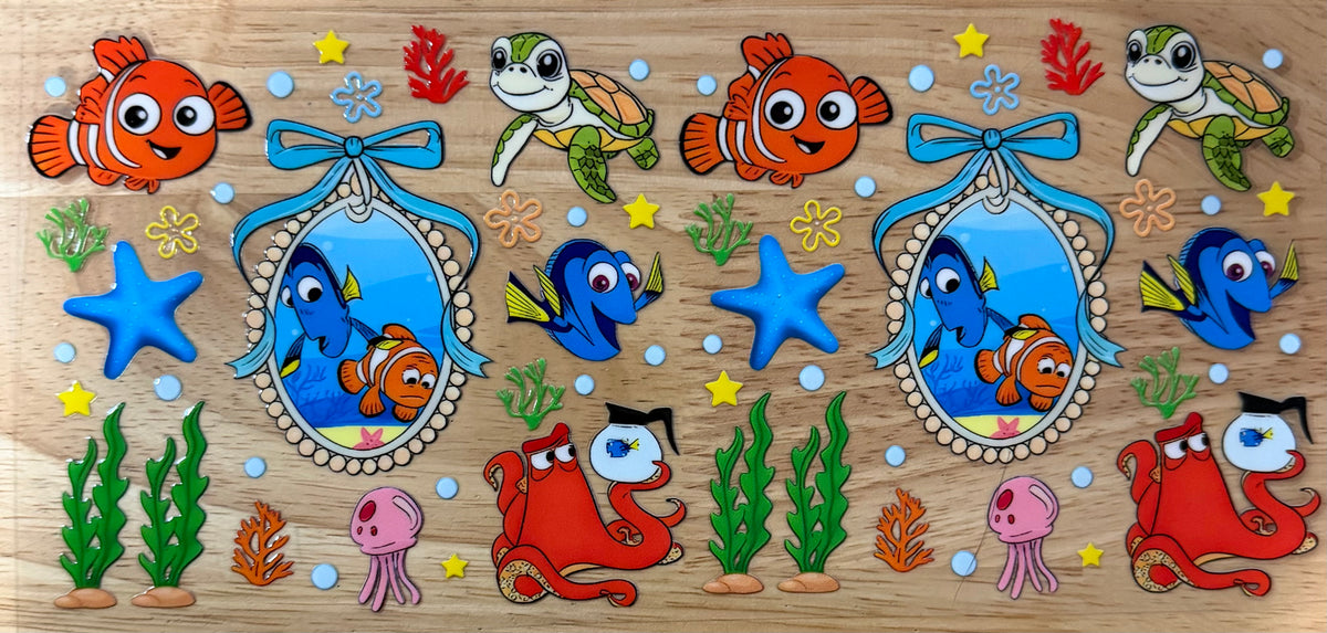 Finding Nemo UVDTF Wrap