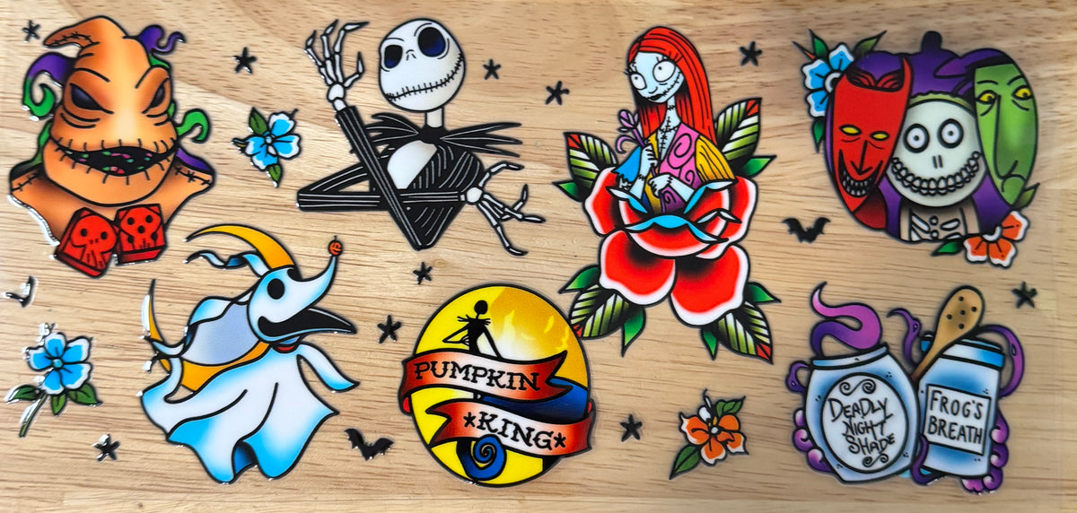 Jack & Sally UVDTF Wrap