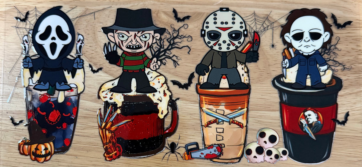 Spooky Drinks UVDTF Wrap