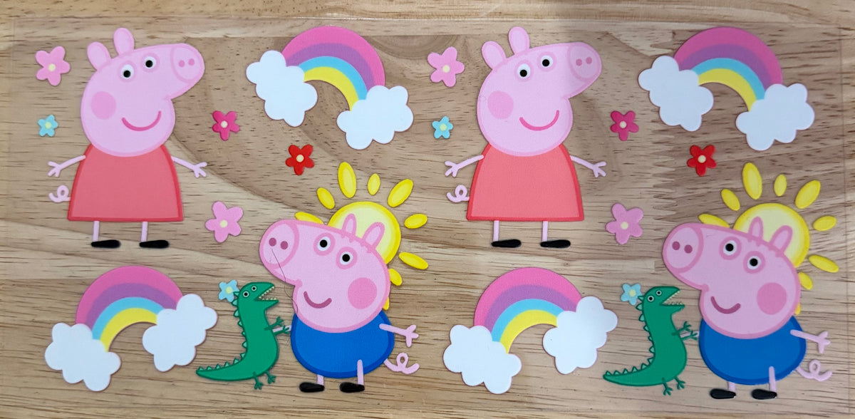 Peppa Pig UVDTF Wrap