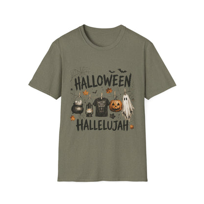 Halloween Hallelujah T-Shirt | Orange Halloween Graphic Tee