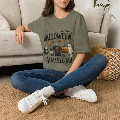 Halloween Hallelujah T-Shirt | Orange Halloween Graphic Tee