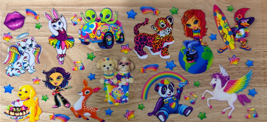 Lisa Frank UVDTF Wrap