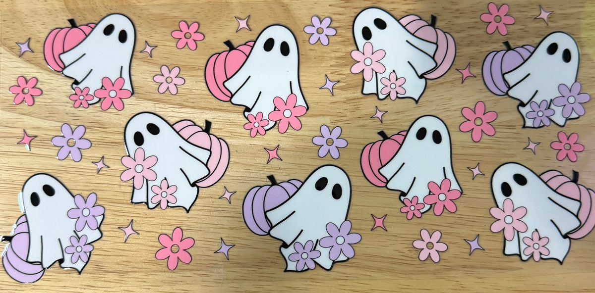 Girly Ghost UVDTF Wrap