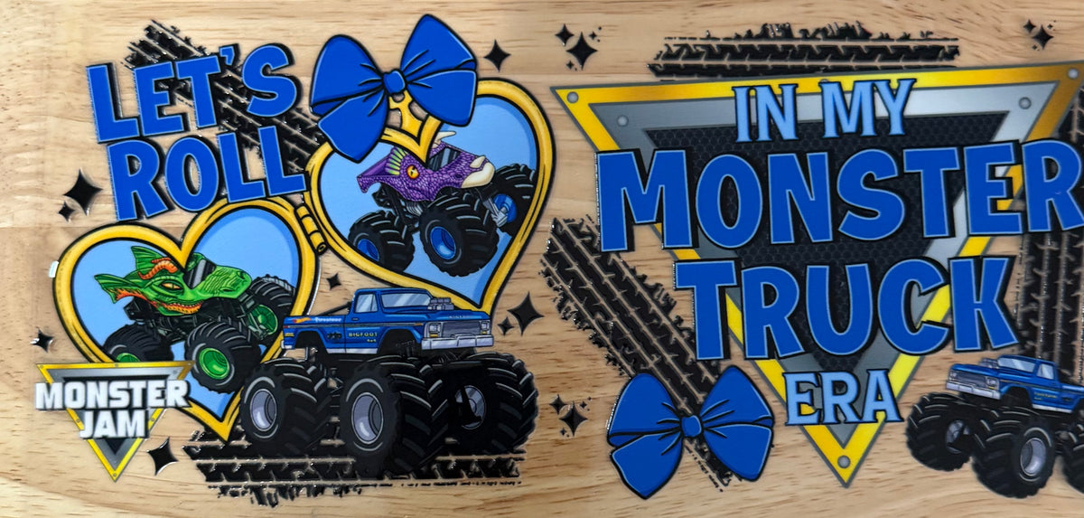 Monster Truck Era UVDTF Wrap
