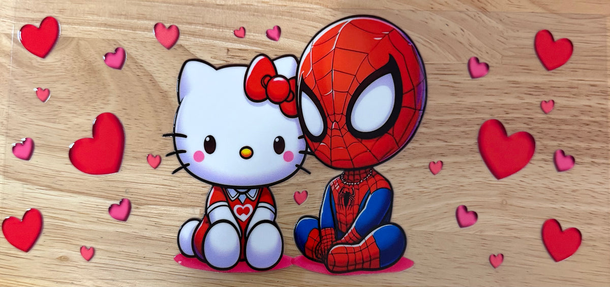 HK & Spiderman UVDTF Wrap
