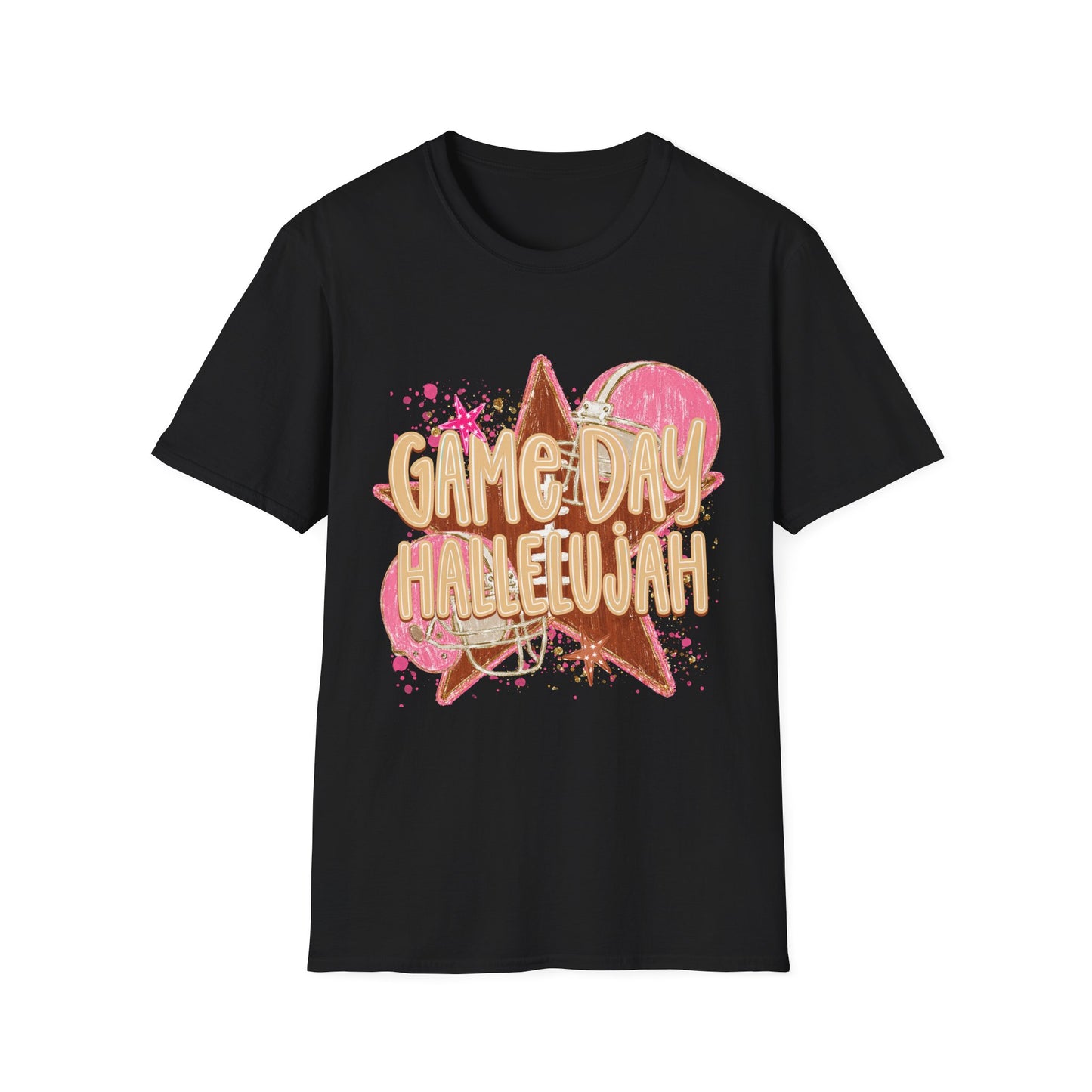 Game Day Hallelujah T-Shirt | Cheer Spirit Football Baseball