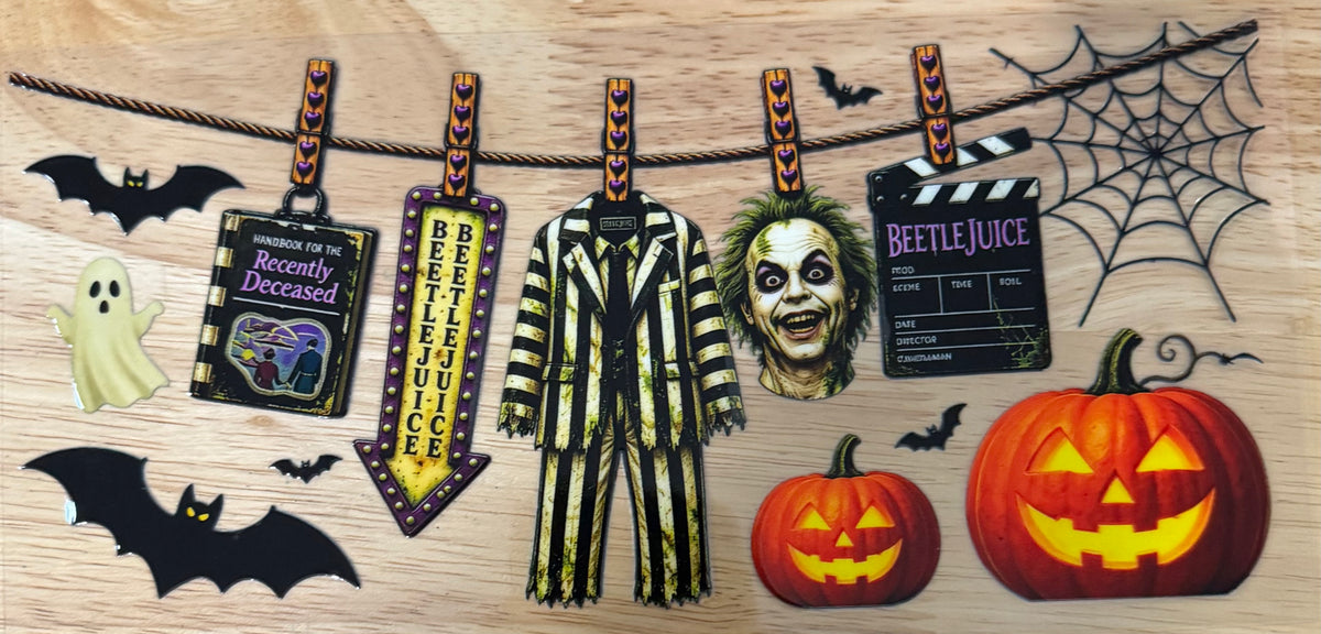 Beetlejuice UVDTF Wrap