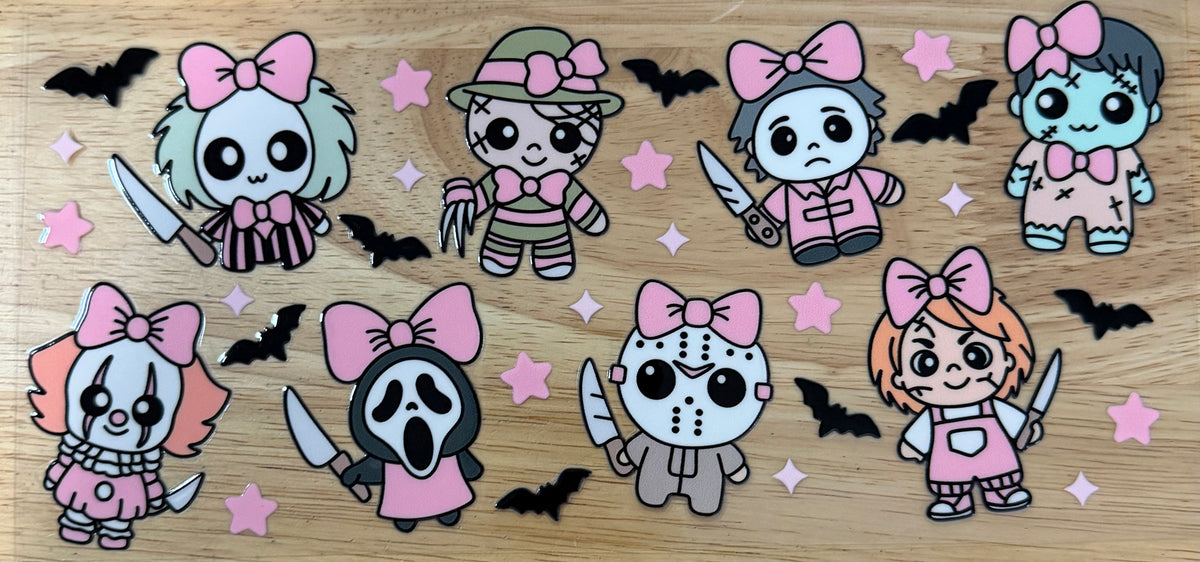 Spooky Hello Kitty UVDTF Wrap
