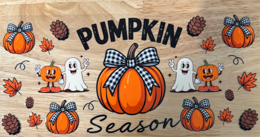 Pumpkin Season UVDTF Wrap