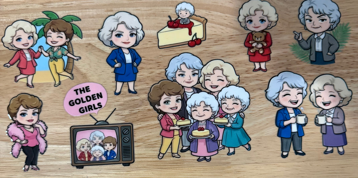 Golden Girls UVDTF Wrap