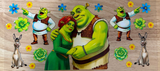 Shrek UVDTF Wrap