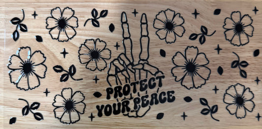 Protect Your Peace UVDTF Wrap