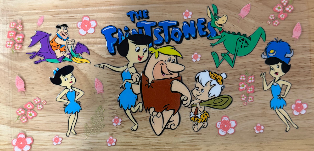 Flintstones UVDTF Wrap
